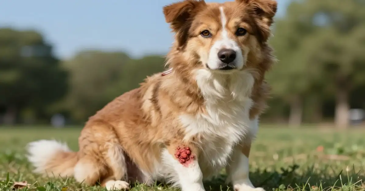 what do ring worms look like on dogs