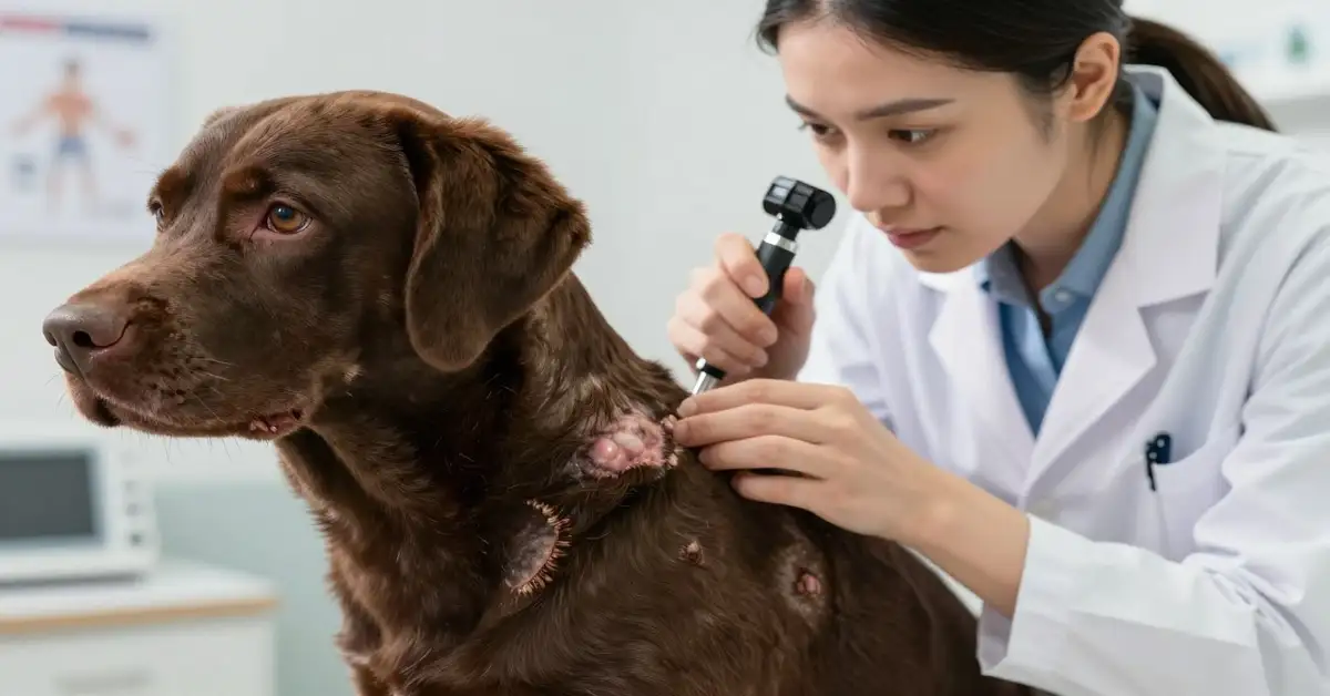 What Do Ring Worms Look Like On Dogs