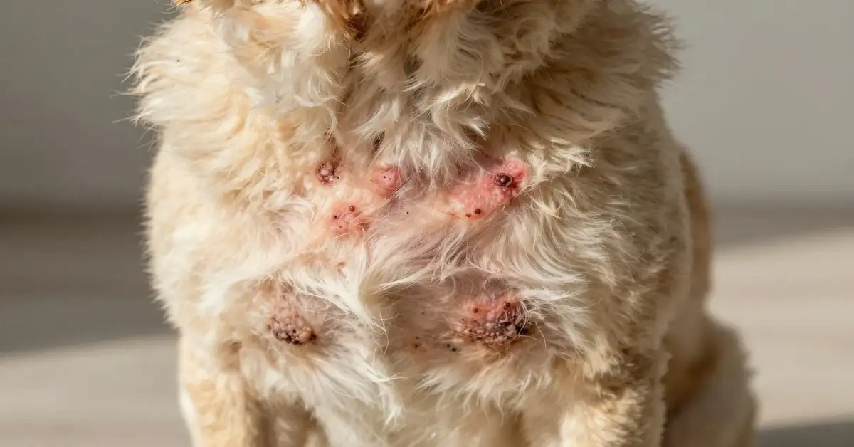 what does ringworm look like on a dog