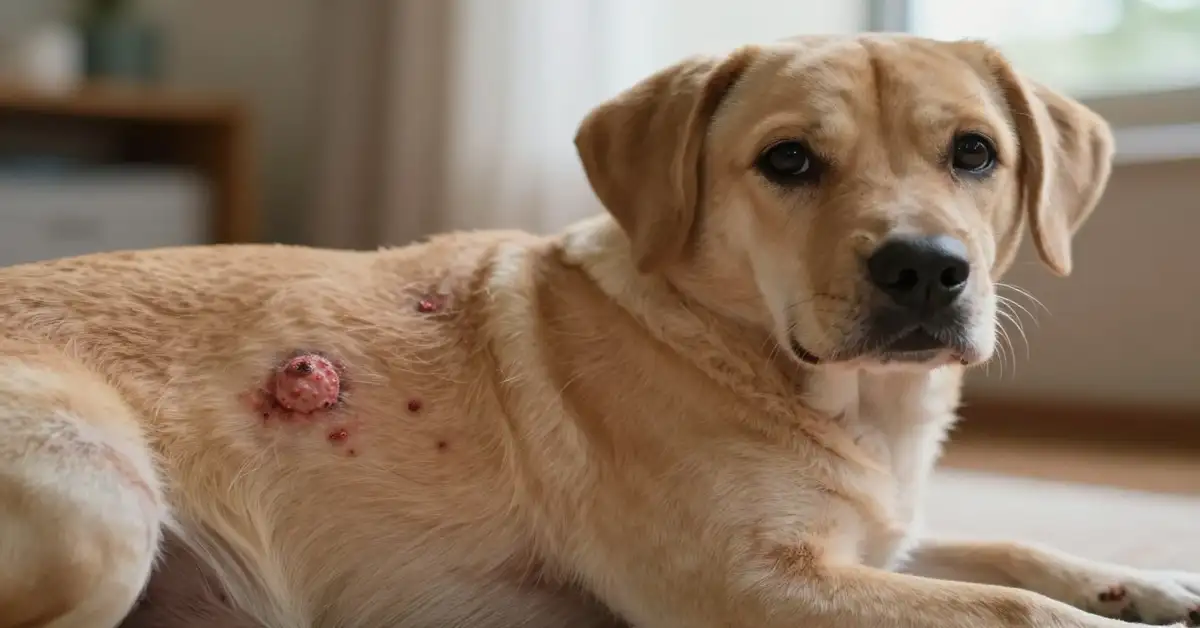 what does ringworm look like on a dog
